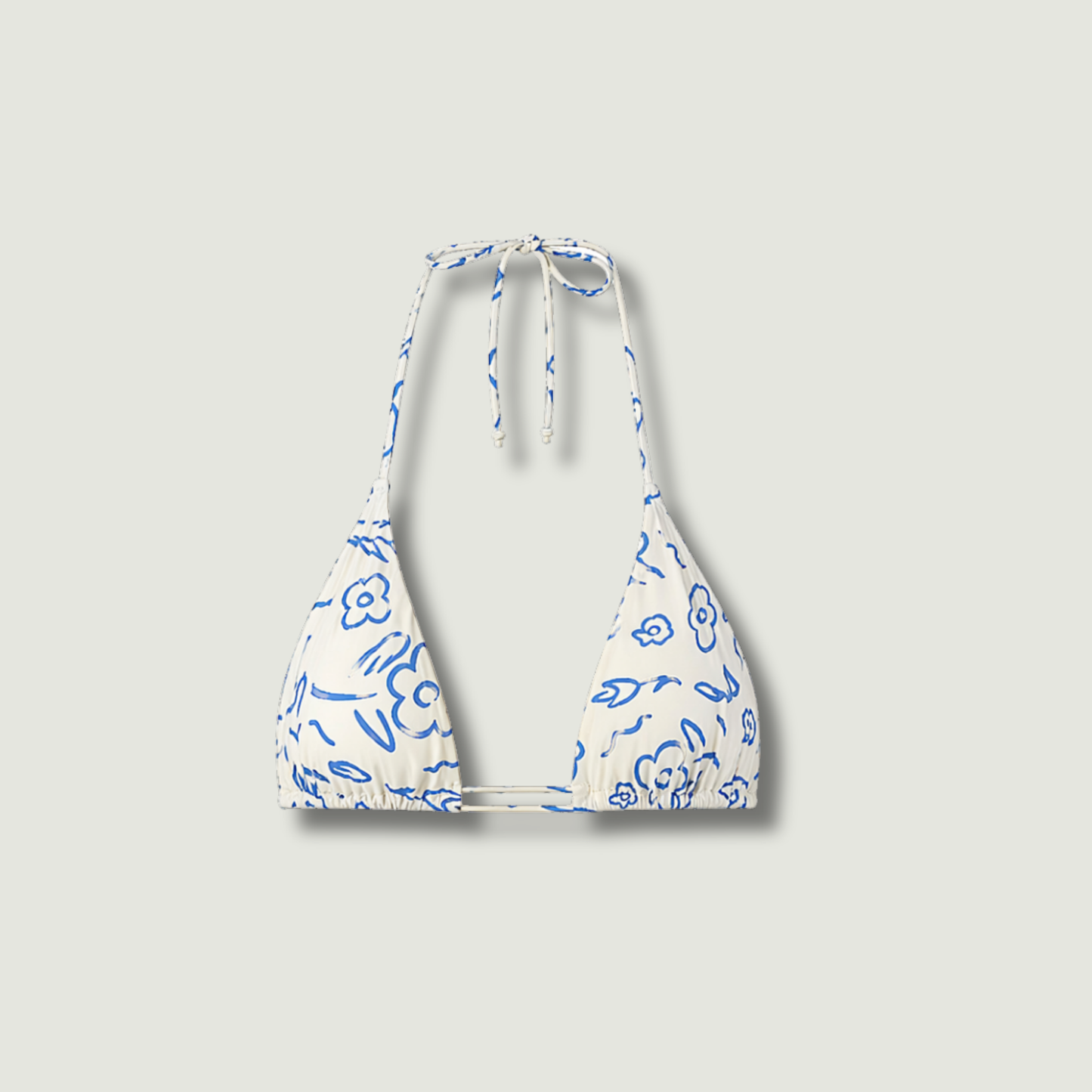 Retro Floral | triangle top
