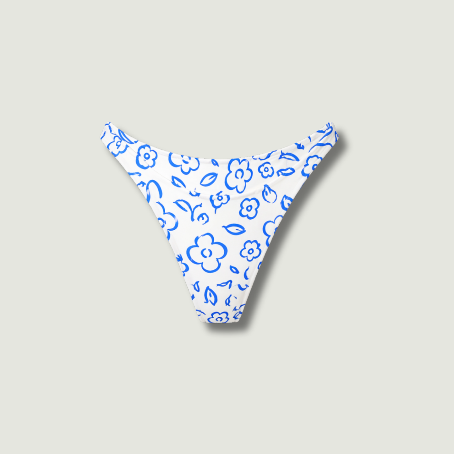 Retro Floral | high waisted bottom